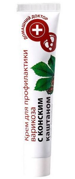 Изображение товара Домашний доктор Крем для ног с конским каштаном для профилактики варикоза 42мл Домашний доктор Крем для ног с конским каштаном для профилактики варикоза 42мл фотография