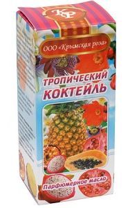 Парфюмерное масло Тропический коктейль, 10 мл