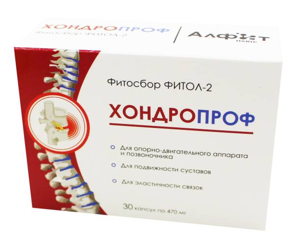 Изображение товара Фитол-2 остеохондрозный, 30 капсул Фитол-2 остеохондрозный, 30 капсул фотография