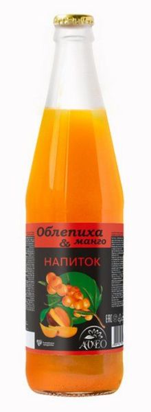 Изображение товара Напиток сокосодержащий Облепихово-Манговый Алсу 500мл Напиток сокосодержащий Облепихово-Манговый Алсу 500мл фотография